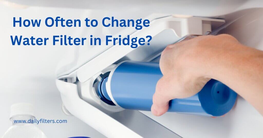 How Often to Change Water Filter in Fridge?